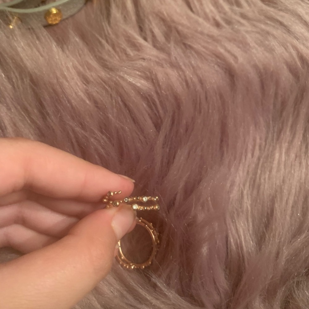 2 Kendra Scott Stackable Rose Gold Rings - image 2